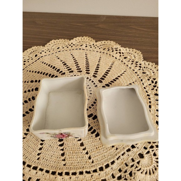 Chase Japan Vintage rose Trinket Box - Picture 5 of 7